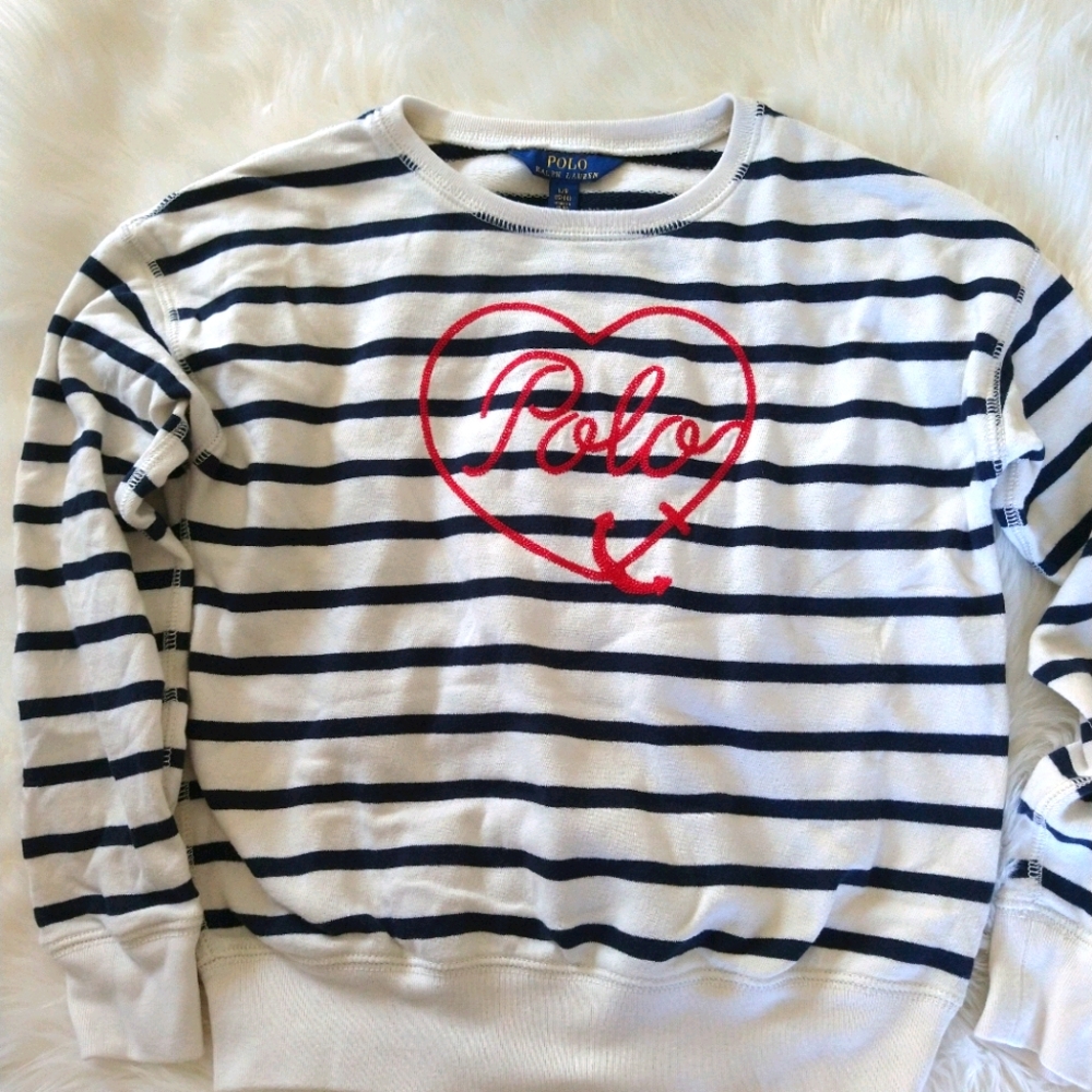 Ralph lauren big girls sweatshirt